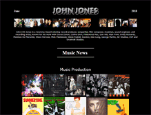 Tablet Screenshot of johnjones.com